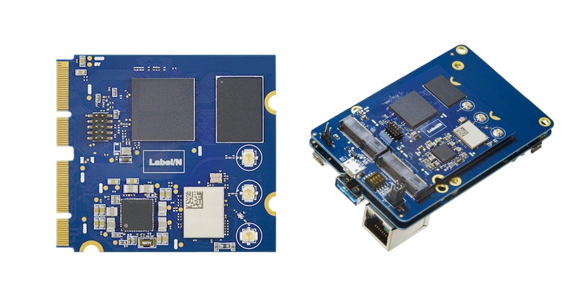 Figure 4: WB15 SOM and Evaluation Kit