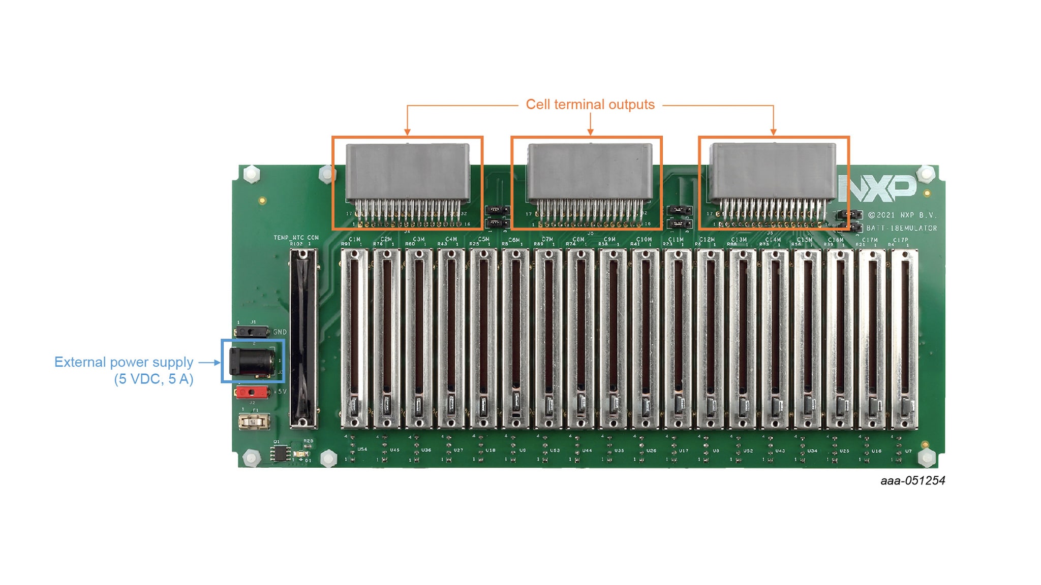 Figure 7. BATT-18EMULATOR Interfaces