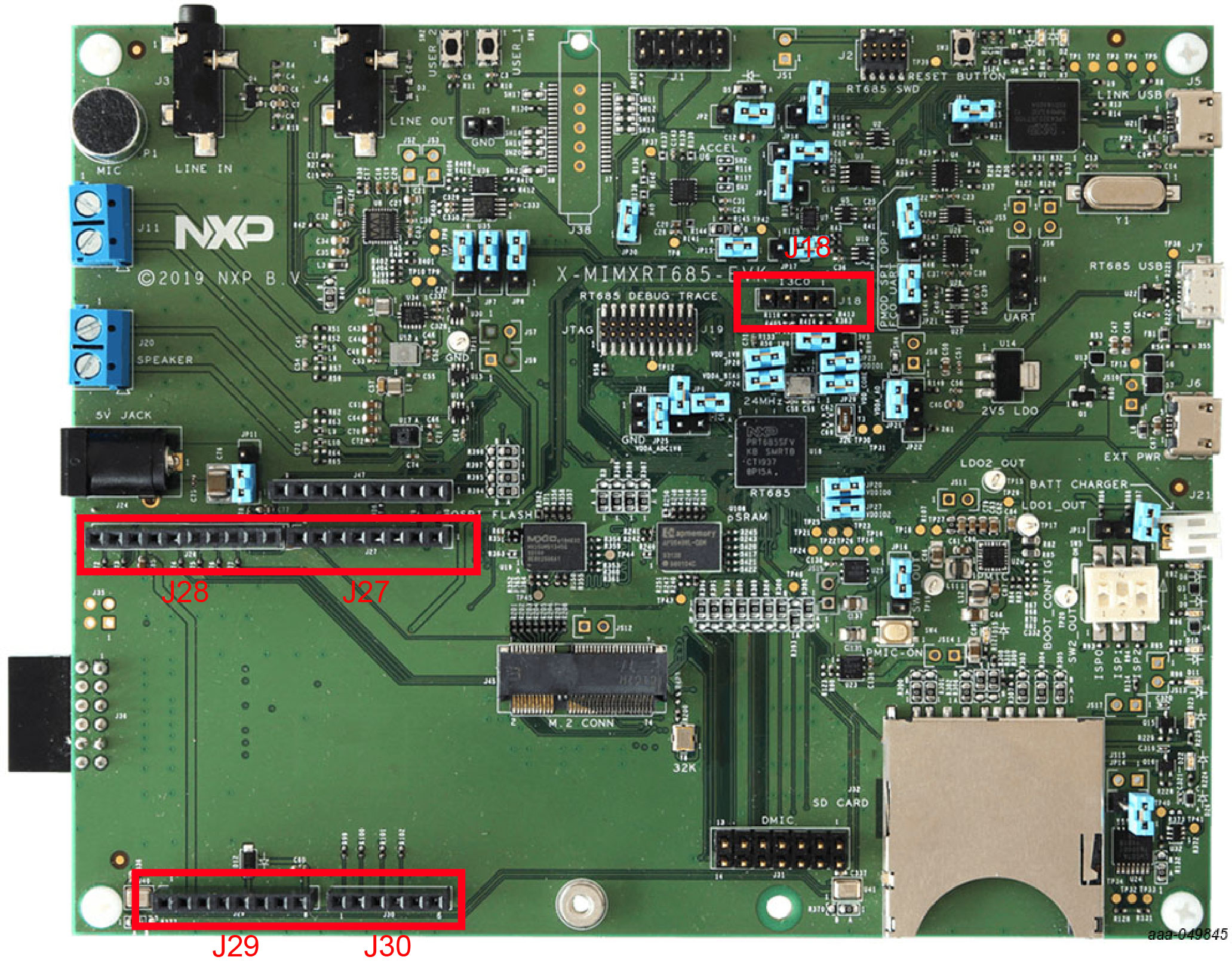 MIMXRT685-EVK MCU評価ボード