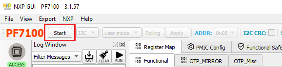 NXP GUI PF7100