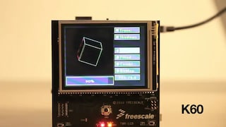 Kinetis K70マイクロコントローラ:FPUデモ