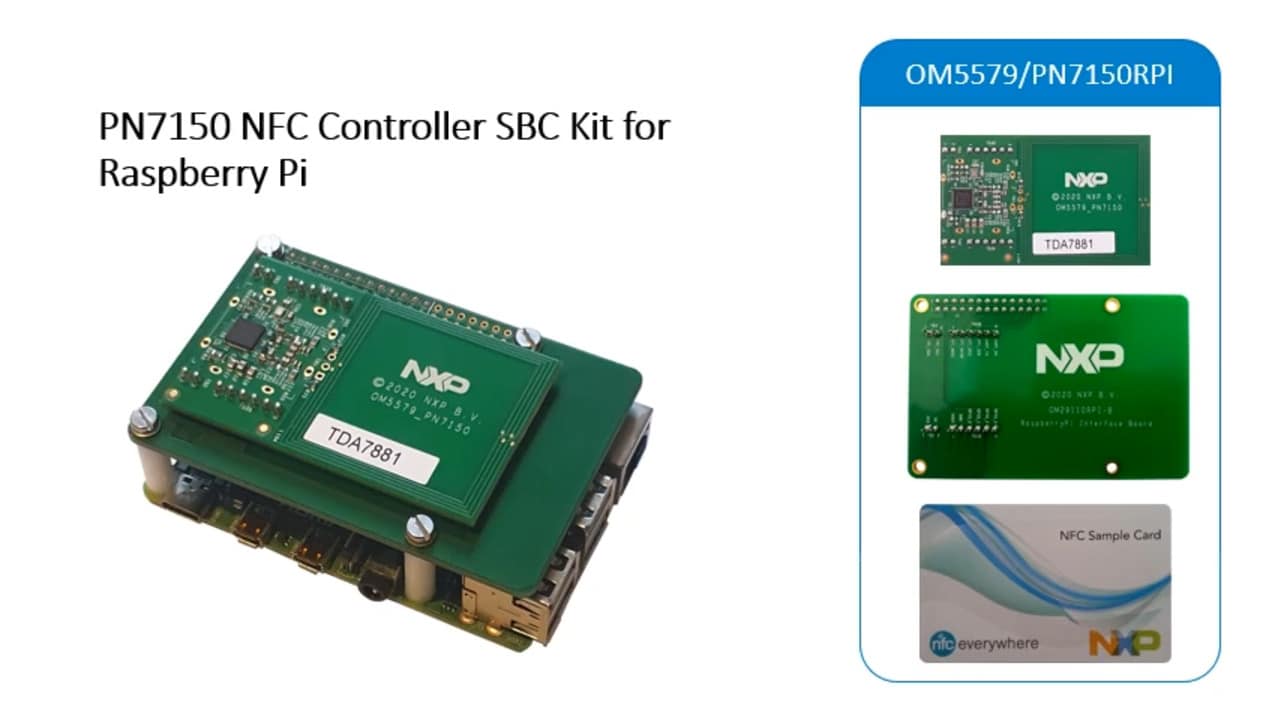 PN7150 NFC Controller Single Board Computer Kits