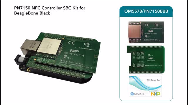 PN7150 NFC CONTROLLER SINGLE BOARD COMPUTER KITS